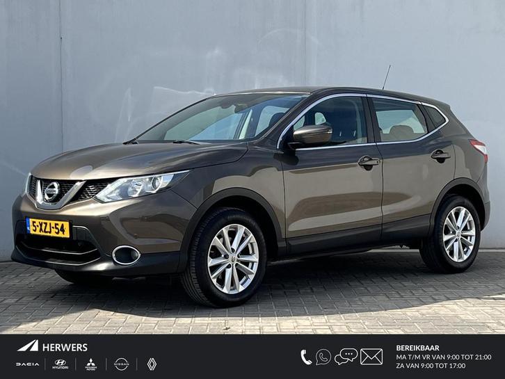Nissan Qashqai 1.2 Acenta / 100% Dealeronderhouden / Trekhaa, Auto's, Nissan, Bedrijf, Te koop, Qashqai, ABS, Airbags, Airconditioning