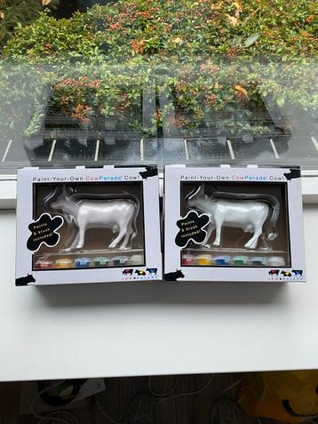 2x CowParade - Paint Your Own Cow - Nieuw! beschikbaar voor biedingen