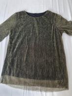 Glanzende gouden shirt M, Maat 38/40 (M), Overige typen, Overige kleuren, Ophalen of Verzenden