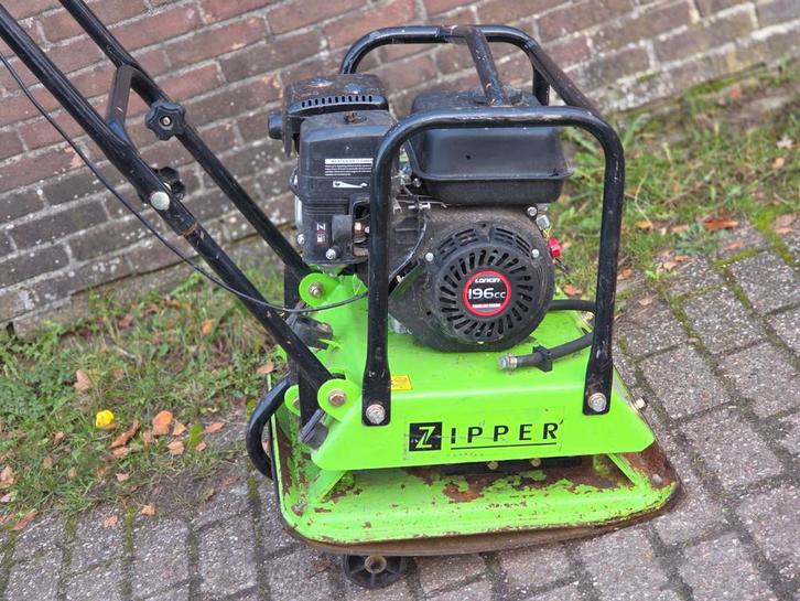 Zipper Trilplaat - Benzine Aangedreven, Tuin en Terras, Hand-tuingereedschap, Ophalen of Verzenden