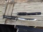 Tanto/Katana Mes m 440 Stainless Steel Lemmet/Gegraveerd, Verzamelen, Militaria | Algemeen, Ophalen of Verzenden, Overige soorten
