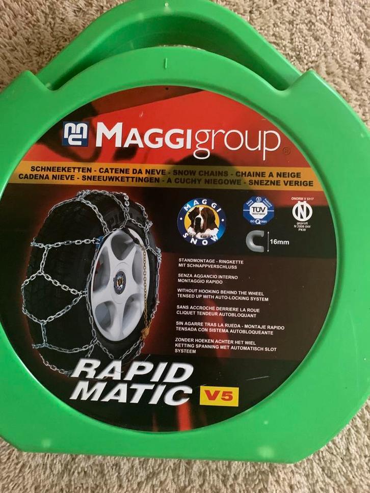 Nieuwe Maggi Group Sneeuwkettingen, Auto diversen, Sneeuwkettingen, Nieuw, Ophalen
