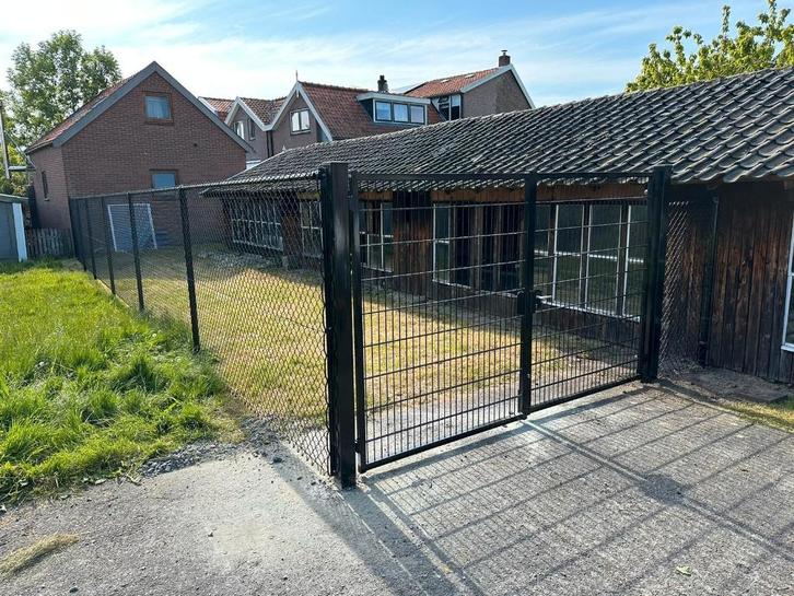 PRO Dubbele poorten NIEUW 180 cm Hoog COMPLEET, Tuin en Terras, Tuinpoorten, Nieuw, Draaipoort, IJzer, 150 tot 200 cm, 200 cm of meer