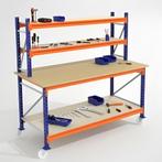 Werkbank / Werktafel / Inpaktafel - Hoog model, Ophalen, Zo goed als nieuw, 120 tot 170 cm, Inklapbaar