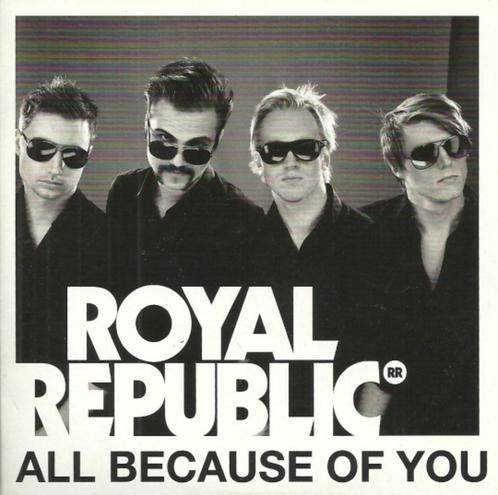 Royal Republic - All Because Of You (PROMO), Cd's en Dvd's, Cd Singles, Ophalen of Verzenden