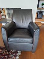 fauteuille, Huis en Inrichting, Fauteuils, Minder dan 75 cm, Leer, Ophalen of Verzenden, Zo goed als nieuw