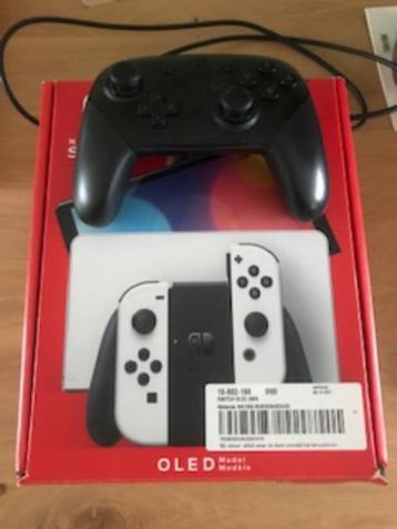 Switch Oled incl. pro controller beschikbaar voor biedingen