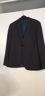 heren colbert donkerblauw mt 56 streepjes 2 broeken 50/52, Kleding | Heren, Blauw, Angelo Litrico, Maat 56/58 (XL), Ophalen of Verzenden