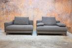 Als NIEUW! fraaie bruine stoffen Rolf Benz Nuvola designbank, Huis en Inrichting, 250 tot 300 cm, Rolf benz, Rolf benz, 75 tot 100 cm