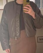 Dante6 jasje Duarte bomber jack PU leer antique grey, Kleding | Dames, Jassen | Winter, Verzenden, Gedragen, Maat 38/40 (M), Zwart