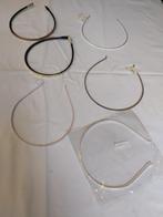 Set nieuw smal diademen haarband metaal (C) Fascinator, Ophalen of Verzenden, Nieuw, Meerdere media