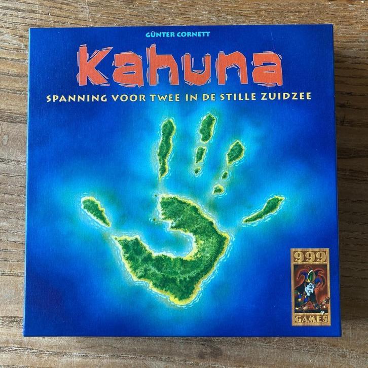 999 games - Kahuna (voor 2 spelers, 10+jaar) nieuw, Hobby en Vrije tijd, Gezelschapsspellen | Bordspellen, Nieuw, Een of twee spelers