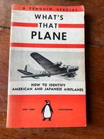 WO2 Amerikaans Vliegtuig herkenningsboek Japan USA USAAF, Verzamelen, Amerika, Verzenden, Landmacht