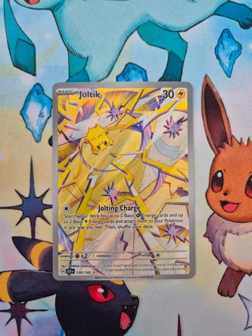 Joltik 150/142 Stellar Crown, Hobby en Vrije tijd, Verzamelkaartspellen | Pokémon, Nieuw, Ophalen of Verzenden