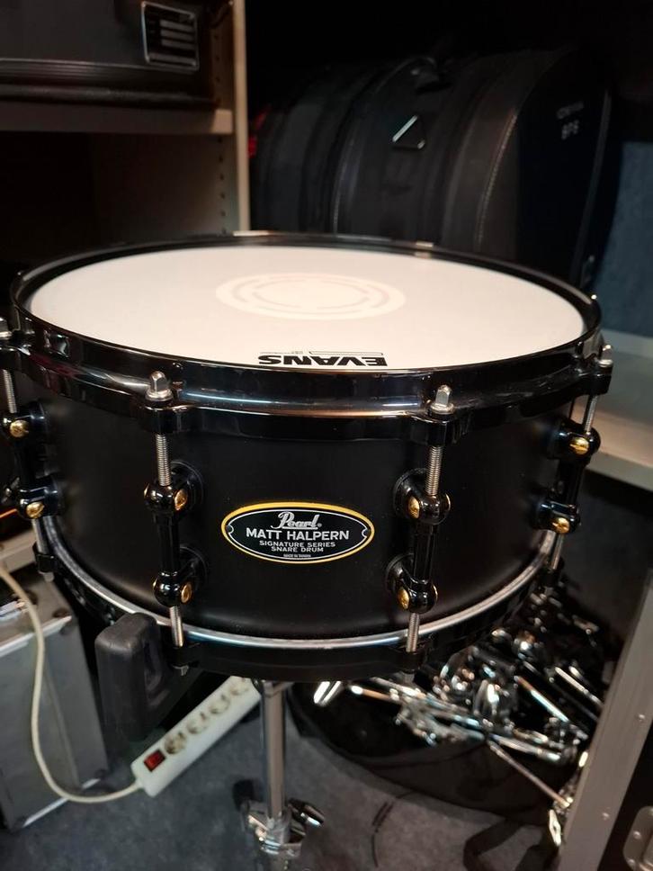 PEARL Matt Halpern signature snare., Muziek en Instrumenten, Drumstellen en Slagwerk, Nieuw, Pearl, Ophalen of Verzenden