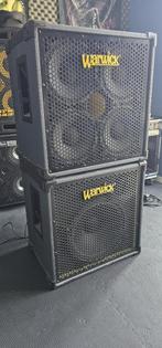 Warwick bass cabinets (600 Watt, 8 Ohm), Muziek en Instrumenten, Ophalen, Gebruikt, Basgitaar, 100 watt of meer