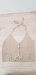 Mooie gilet goud kleurige, Ophalen of Verzenden, Nieuw, Maat 38/40 (M), Zonder mouw