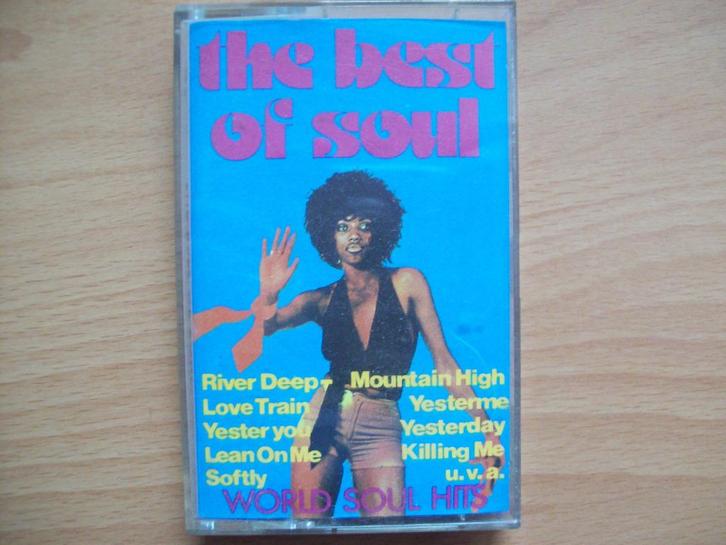 The Best of Soul: World Soul Hits, Cd's en Dvd's, Cassettebandjes, Zo goed als nieuw, Origineel, R&B en Soul, 1 bandje, Ophalen of Verzenden