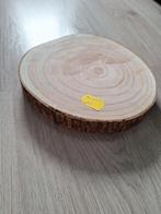 Houten schijf 20 cm, Huis en Inrichting, Woonaccessoires | Overige, Ophalen of Verzenden, Nieuw