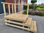 Stevig duurzame opstap Bordestrap stacaravan chalet maatwerk, Caravans en Kamperen, Ophalen of Verzenden, Nieuw