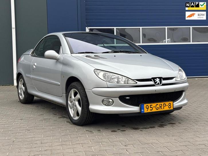 Peugeot 206 CC 1.6-16V, Auto's, Peugeot, Bedrijf, Te koop, Airbags, Airconditioning, Centrale vergrendeling, Elektrische buitenspiegels