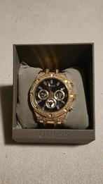 Gouden Guess horloge met strass steentjes, Staal, Staal, Guess, Polshorloge