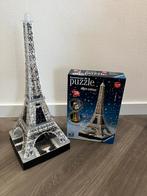 Ravensburger 3D puzzel eiffeltoren incl. licht, Hobby en Vrije tijd, Denksport en Puzzels, Ophalen, Minder dan 500 stukjes, Zo goed als nieuw