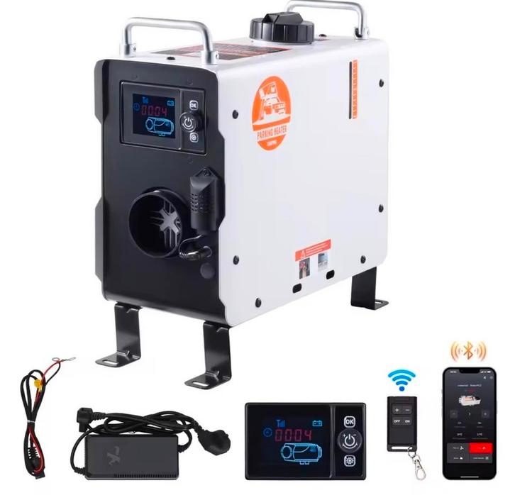2kW Dieselkachel 12V/220V met Bluetooth, Caravans en Kamperen, Camper-accessoires, Nieuw, Ophalen of Verzenden