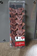 Vlinders met klip voor kerst, Diversen, Kerst, Ophalen of Verzenden, Nieuw
