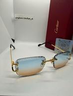 Cartier zonnebril Diamond cut Nieuwe Collectie, Sieraden, Tassen en Uiterlijk, Zonnebrillen en Brillen | Heren, Ophalen of Verzenden