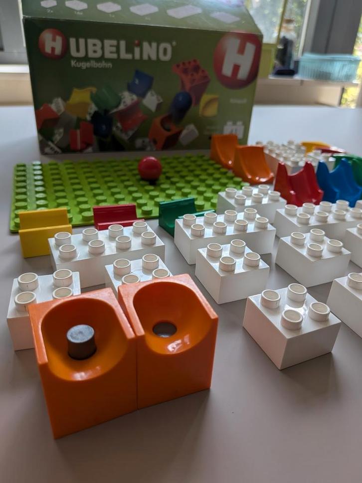 Hubelino Katapult - Complete Set, Kinderen en Baby's, Speelgoed | Bouwstenen, Zo goed als nieuw, Overige merken, Ophalen of Verzenden