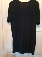 plusbasics plus basics shirt donkerblauw 44, Kleding | Dames, Grote Maten, Ophalen of Verzenden, Zo goed als nieuw, Blauw, Shirt of Top