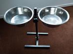 Hondenvoerbakken op verstelbare standaard, Dieren en Toebehoren, Ophalen of Verzenden, Verstelbaar, Zo goed als nieuw