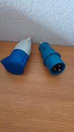 Camping stekker set, Ophalen of Verzenden, Gebruikt