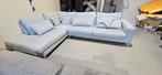 Hoekbank Profijt Meubels - IJsblauw, z.g.a.n., Ophalen, Zo goed als nieuw, Metaal, Modern