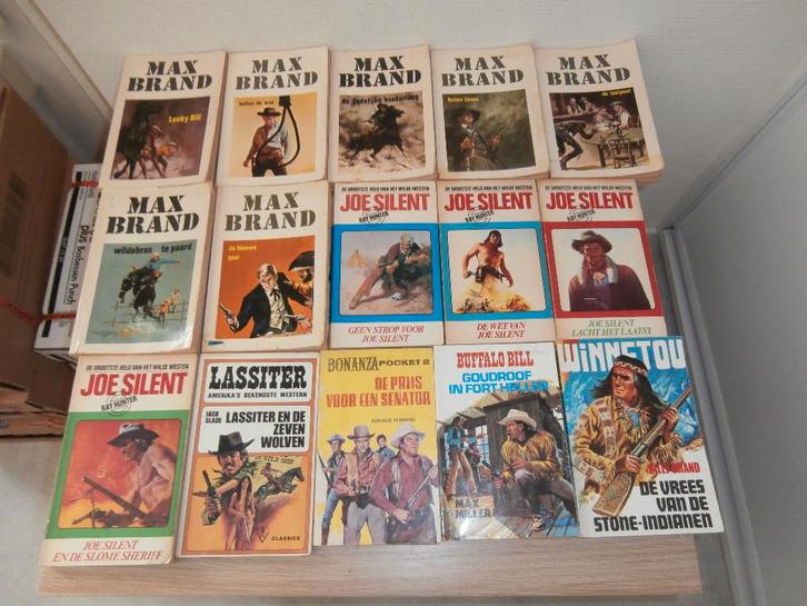 Western boekjes., Boeken, Avontuur en Actie, Gelezen, Ophalen of Verzenden