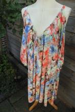 Jurk/ Tuniek geel/ blauw/ rood Magna cold mt 52/54 Vaste p, Kleding | Dames, Grote Maten, Blauw, Jurk, Ophalen of Verzenden, Magna