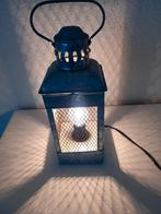 Vintage zinken lampje., Ophalen of Verzenden, Zo goed als nieuw