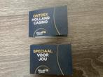 2 Diner Kaarten Holland Casino t.w.v. €50 per kaart, Tickets en Kaartjes, Kortingen en Cadeaubonnen, Twee personen, Cadeaubon
