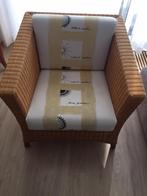 Rieten fauteuil, Ophalen, 75 tot 100 cm, Zo goed als nieuw, 50 tot 75 cm