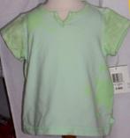 *SALE* Groen shirt First Impressions maat 68 *NIEUW (1712), Kinderen en Baby's, Babykleding | Maat 68, Meisje, Nieuw, Ophalen of Verzenden