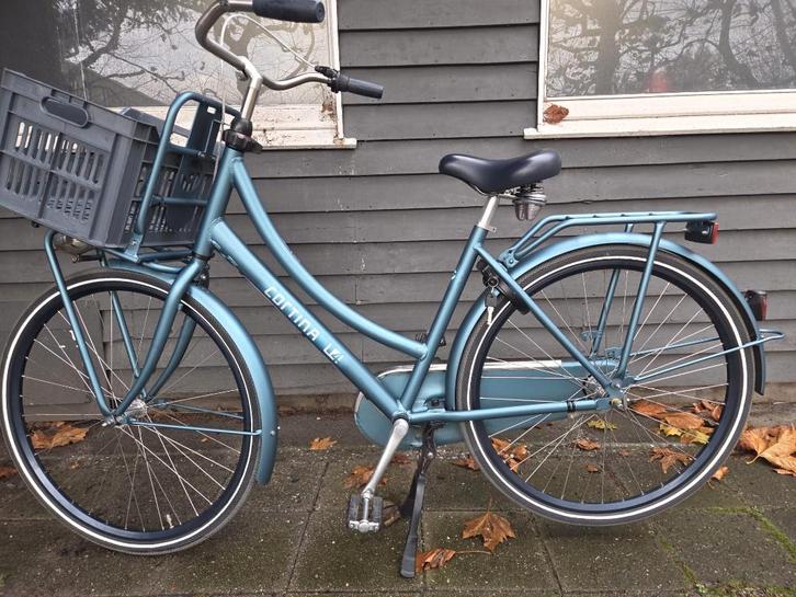 Cortina U4 Transportfiets, Fietsen en Brommers, Fietsen | Dames | Damesfietsen, Gebruikt, Overige merken, (Extra) lage instap