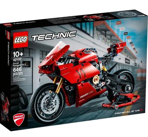 LEGO 42107 TECHNIC - Ducati Panigale V4 R, Kinderen en Baby's, Speelgoed | Duplo en Lego, Zo goed als nieuw, Lego, Complete set