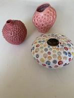 3 des pots vaasjes, Huis en Inrichting, Ophalen, Overige kleuren, Aardewerk of Porselein, Zo goed als nieuw