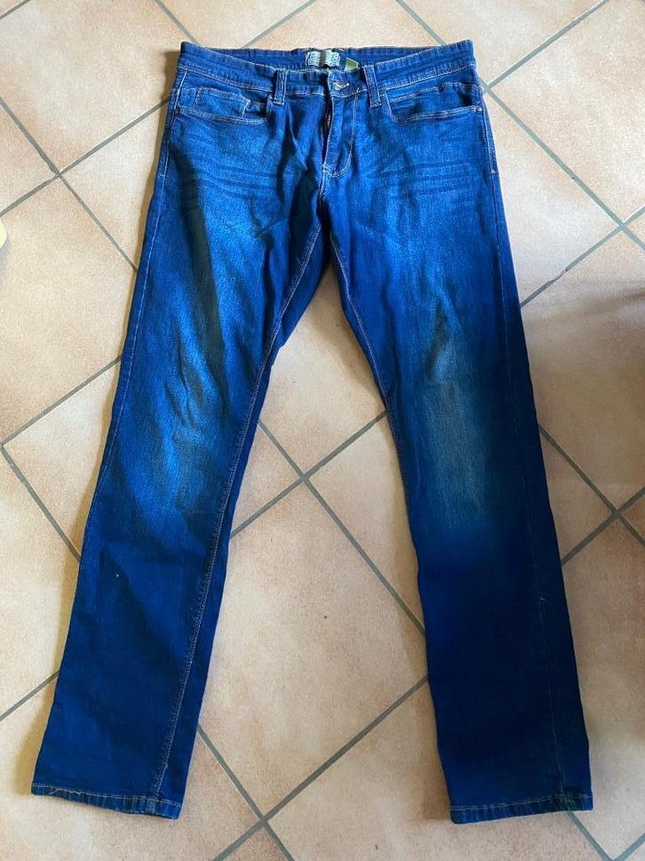 Rica Lewis jeans W34 donkerblauw RL 80 Street Fit bio, Kleding | Heren, Spijkerbroeken en Jeans, Gedragen, W33 - W34 (confectie 48/50)