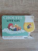 Chouffe Lite Bier Viltje 4 stuks, Ophalen of Verzenden, Nieuw, Viltje(s), Overige merken