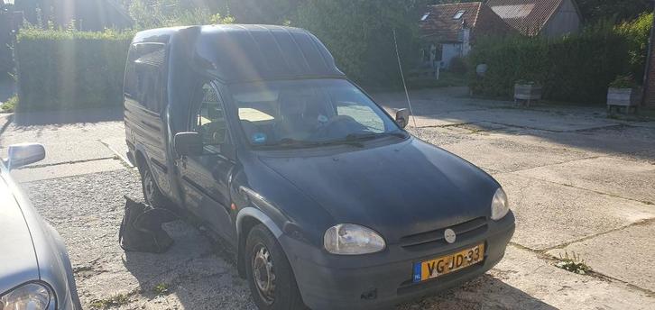 Opel Combo 1.4 I 1995, Auto's, Bestelauto's, Particulier, Opel, Benzine, Euro 1, Handgeschakeld, Origineel Nederlands, Blauw, Grijs