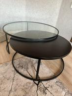Salon tafel Maison du monde 110cm, Huis en Inrichting, Tafels | Salontafels, Ophalen, Gebruikt, Rond, Glas