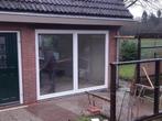 Op voorraad 2 delige kantel schuifpuien  2400 x 2100, Doe-het-zelf en Verbouw, Kozijnen en Schuifpuien, Ophalen, Kunststof, 225 cm of meer
