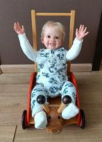 Reborn peuter Jameelah, Ophalen of Verzenden, Zo goed als nieuw, Babypop, Levensecht of Reborn